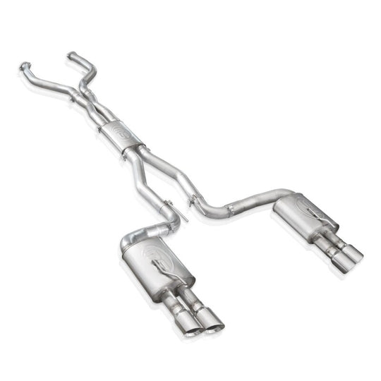 Stainless Works 2008-09 Pontiac G8 GT 3in Catback System X-Pipe Turbo Chambered Muffler 3.5in Tips - PG8CBFC