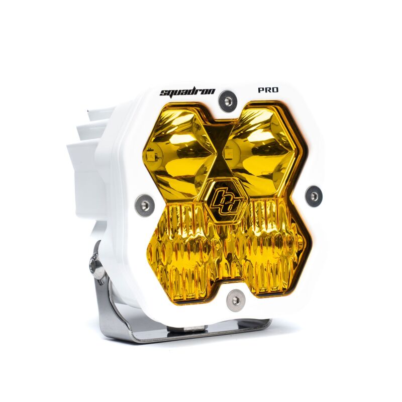 Baja Designs Squadron 2.0 Pro LED Driving/Combo - Baja Amber w/White Housing - 490013WT2