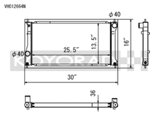 Load image into Gallery viewer, Koyo 13-20 Scion FR-S /  Subaru BRZ 2.0L / 22+ Toyota GR86 / Subaru BRZ 2.4L (MT/AT) Radiator - VH012664N