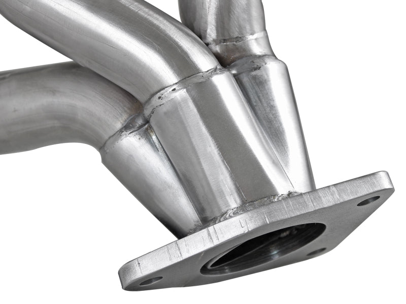aFe Power Twisted Steel Headers 409 Stainless Steel 02-13 GM Silverado/Sierra 1500 V8 GMT800/GMT900 - 48-44001
