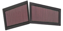 Load image into Gallery viewer, K&amp;N Replacement Air Filter MERCEDES C280/320 3.0L V6 CDi (2 PER BOX) - 33-2940