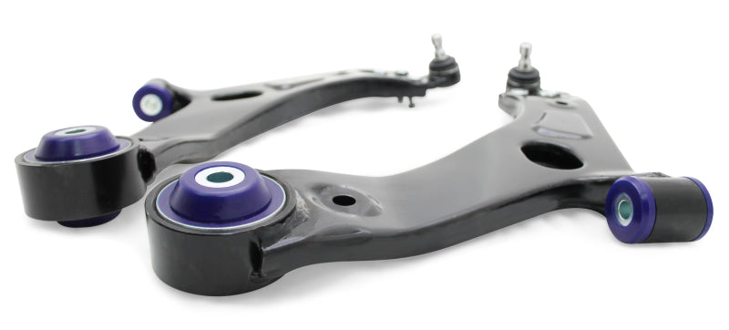 SuperPro 11-16 Kia Sportage Front Lower Control Arm Set W/ Sp Bushings - TRC1074