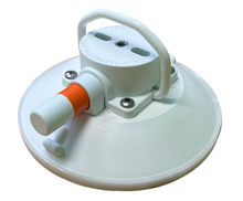 Load image into Gallery viewer, SeaSucker 6in. SeaSucker w/Flat-Top Stainless Steel D-Ring - White - VM1014W-6