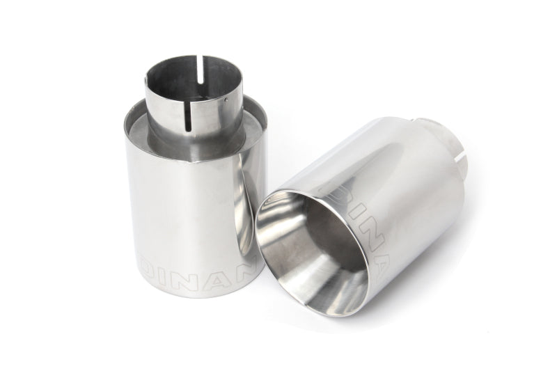 Dinan 18-23 BMW M550i (G30) Free Flow Axleback Exhaust System - Polished Tips - D660-0075