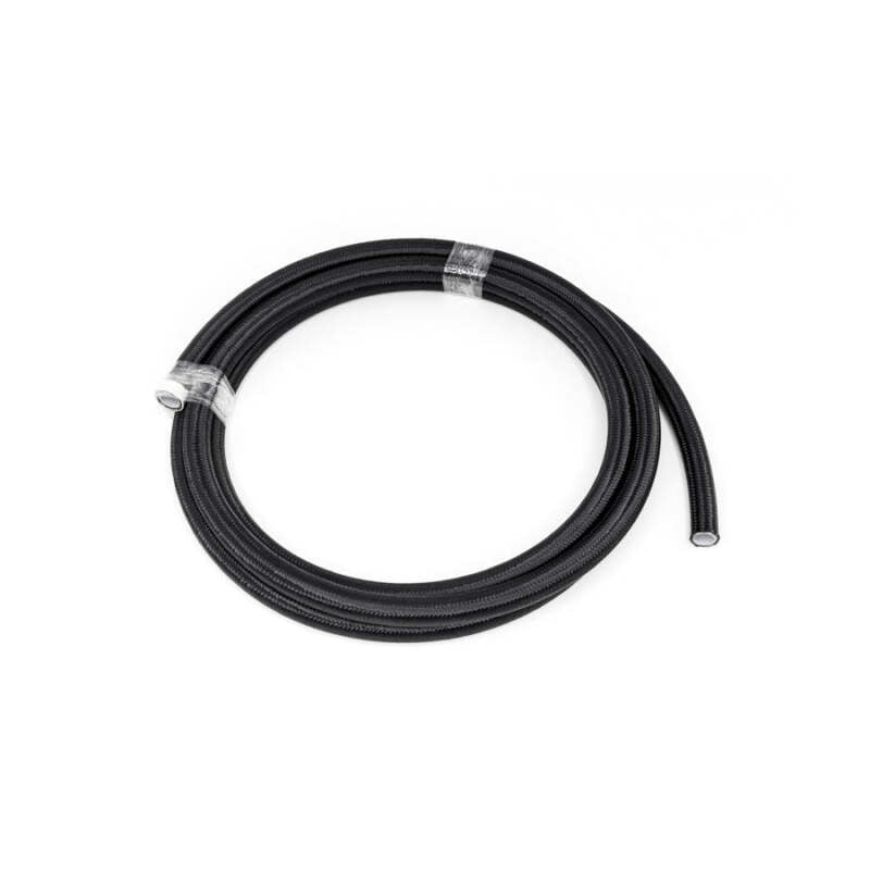 DeatschWerks 8AN Black Nylon Braided PTFE Hose 10 Feet - 6-02-0865-10