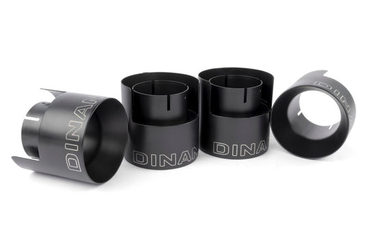 Dinan 21-27 BMW M3/M4 (G80/G82/G83) Valved Axleback Exhaust System - Black Tips - D660-0093-BLK