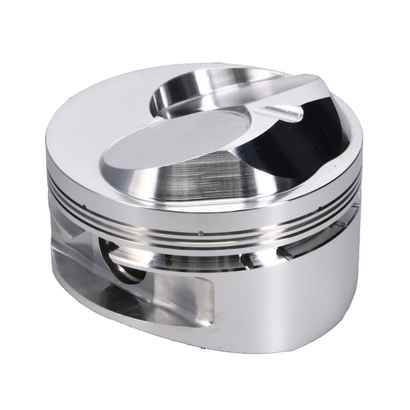 Manley Chevrolet Big Block Piston Set - 4.500in Bore 1.395in CH, 43.00 CC - 697500-8