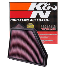 Load image into Gallery viewer, K&amp;N 10 Chevy Camaro 3.6/6.2L Drop In Air Filter - 33-2434