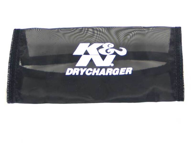 K&N Drycharger Wrap Black 7.125in W 7.125in L - YA-4504-TDK