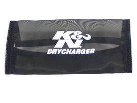 K&N Drycharger Wrap Black 7.125in W 7.125in L - YA-4504-TDK