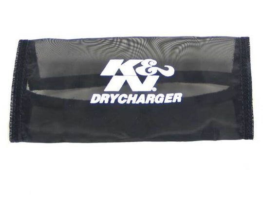 K&N Drycharger Wrap Black 7.125in W 7.125in L - YA-4504-TDK