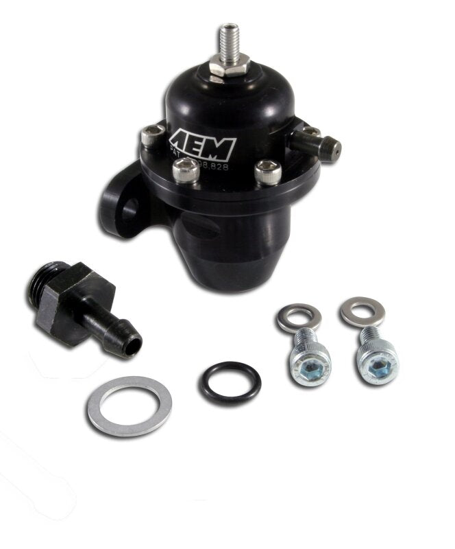 AEM 94-01 Acura Integra / 90-93 Honda Accord / 92-95 Honda Civic / 99-00 Honda Civic Black Adjustabl - 25-300BK