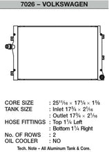 Load image into Gallery viewer, CSF 06-09 Volkswagen Golf/GTI / 06-09 Volkswagen Jetta/GLI Radiator - 7026