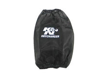Load image into Gallery viewer, K&amp;N Black Drycharger Round Tapered Custom Air Filter Wrap - RF-1041DK