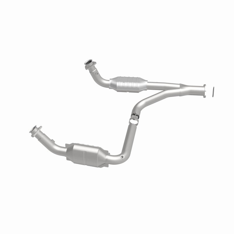 MagnaFlow DF Cat Conv 07-09 Chevrolet/GMC Silverado/Sierra 2500 HD 6.0L Y-Pipe Assy excludes Classic - 49644