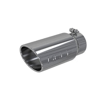 Load image into Gallery viewer, MBRP Universal Tip 5 O.D. Angled Rolled End 4 inlet 12 length - T5051