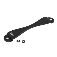Load image into Gallery viewer, Mishimoto Subaru CNC Battery Tie-Down - Black - MMTD-SUB-BK