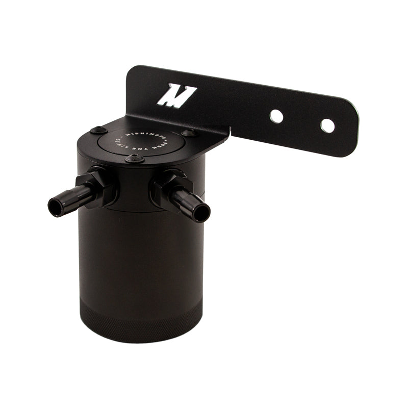 Mishimoto 2016+ Honda Civic 1.5L Turbo Baffled Oil Catch Can Kit - Black (PCV Side) - MMBCC-CIV-16PBE