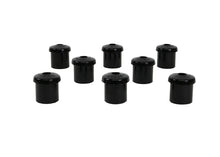 Load image into Gallery viewer, Whiteline 10/65-73 Ford Mustang Rear Spring Eye Rear and Shackle Bushings (35mm OD/12.6mm ID) - W72364