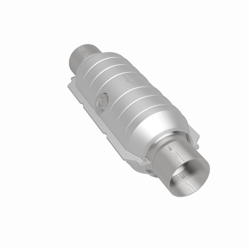MagnaFlow Conv Univ 2in Inlet/Outlet Center/Center Round 11in Body L x 5.125in W x 15in Overall L - 51354
