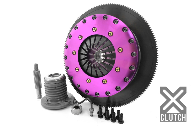 XClutch 07-12 Ford Mustang Shelby GT500 5.4L 9in Twin Solid Ceramic Clutch Kit - XKFD23681-2E