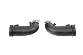 Corsa 24-25 Ford Mustang GT 5.0L Carbon Fiber Air Intake Ducts - Matte - 44014MT