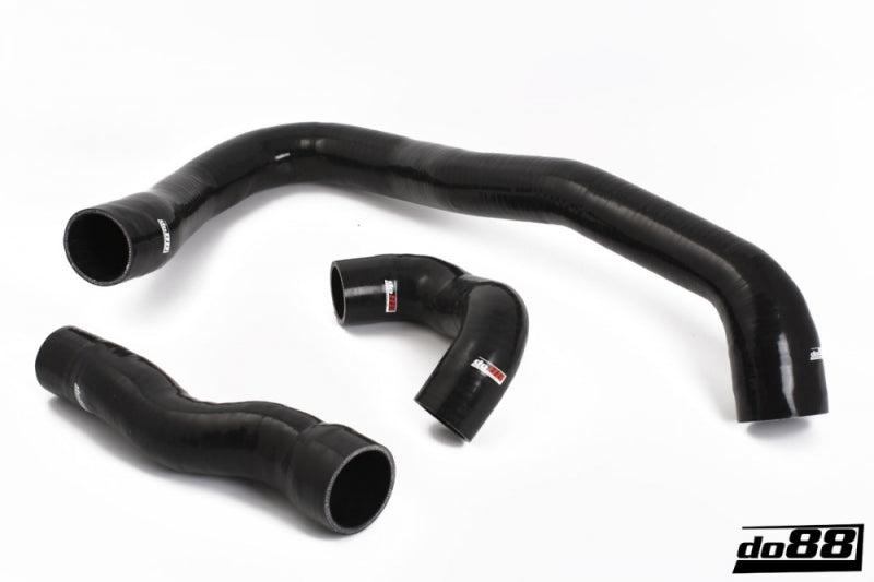 do88 Volvo S60/V60/V70 2.0T/T5 10-13 Pressure Hoses Black - DO88-KIT154S