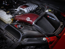 Load image into Gallery viewer, aFe 23-24 Ford F150 Raptor R Supercharged Red Carbon Track Series Air Intake w/ P5R Filter (MOQ 24) - 57-10030KR