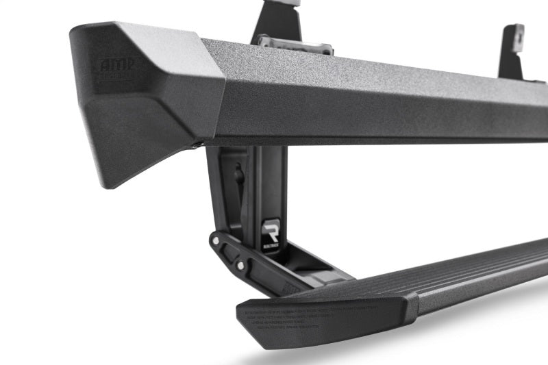 AMP Research 2022 Ford F-250/350/450 (250/350 Only Sync 4 Models) Crew Cab PowerStep XL - Black - 77242-01A
