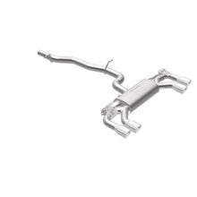 Load image into Gallery viewer, MagnaFlow Sys C/B 2015-2017 Volkswagen Golf R 3in Polished SS Quad Tip Split Rear Exit - 19165