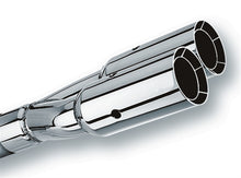 Load image into Gallery viewer, Borla Universal Polished Tip Dual Round Intercooled (inlet 2 1/2in. Outlet 3in) *NO Returns* - 20203