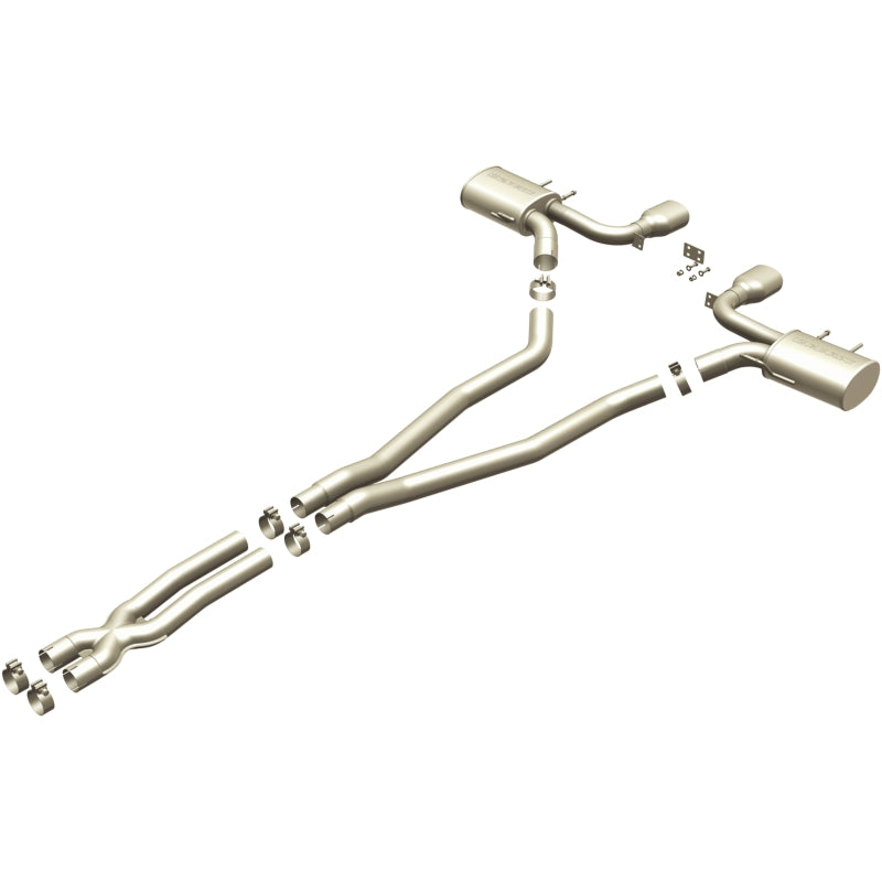 MagnaFlow 11-13 Cadillac CTS Coupe Only V8 6.2L Dual Ctr Rear Exit SS Cat-Back Performance Exhaust - 15496