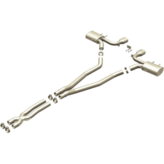 MagnaFlow 11-13 Cadillac CTS Coupe Only V8 6.2L Dual Ctr Rear Exit SS Cat-Back Performance Exhaust - 15496