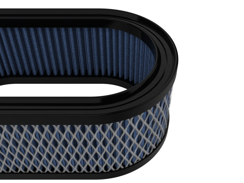 aFe Magnum FLOW Round Racing Air Filter w/ Pro 5R Fits Weber IDA 48 Carburetors (3-1/4 IN Height) - 10-90013