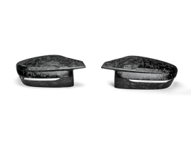 Akrapovic BMW M2 Coupe (G87) Chopped Carbon Fiber Mirror Cap Set - Matte
