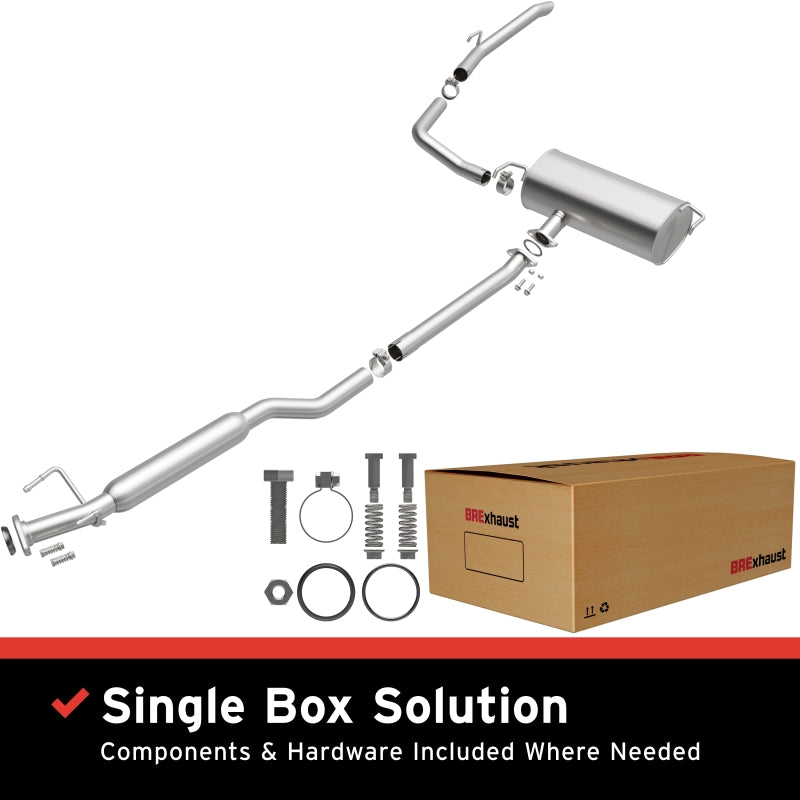 BRExhaust 17-20 Toyota Sienna 3.5L Direct-Fit Replacement Exhaust System - 106-0997