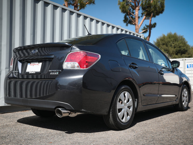 aFe POWER Takeda 12-16 Subaru Impreza 2.0L 2.5in 304SS CB Exhaust w/ Polished Tips - 49-36052-P