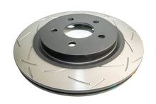 Load image into Gallery viewer, DBA 05-13 Ford Mustang GT/V6 Rear Slotted 4000 Series Rotor - DBA42114S
