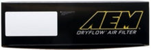 Load image into Gallery viewer, AEM 14.313in O/S L x 6.625in O/S W x 1.5in H DryFlow Air Filter - 28-20281