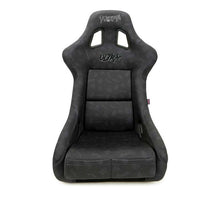 Load image into Gallery viewer, NRG FRP Bucket Seat (Large) Prisma Edition w/ Orange Pearlized Back - Spooky Edition (Spiders/Bats) - FRP-302BK-SPOOKY