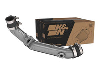 Load image into Gallery viewer, K&amp;N 20-22 Hyundai Veloster N 2.0L L4 Aluminum Charge Pipe Kit - Gunmetal Gray - 77-1019KC
