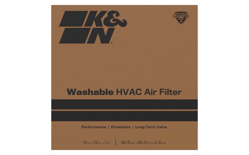 K&N HVAC Filter 12 x 12 x 1 MERV 8 - HVC-8-11212