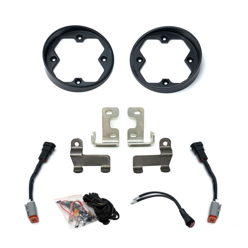 Baja Designs 12-23 Toyota Tacoma & 4Runner / 14-21 Tundra Squadron 2.0 Fog Pocket Kit (No Lights) - 440001