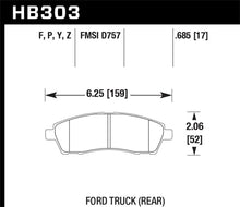 Load image into Gallery viewer, Hawk Super Duty Street Brake Pads - HB303P.685
