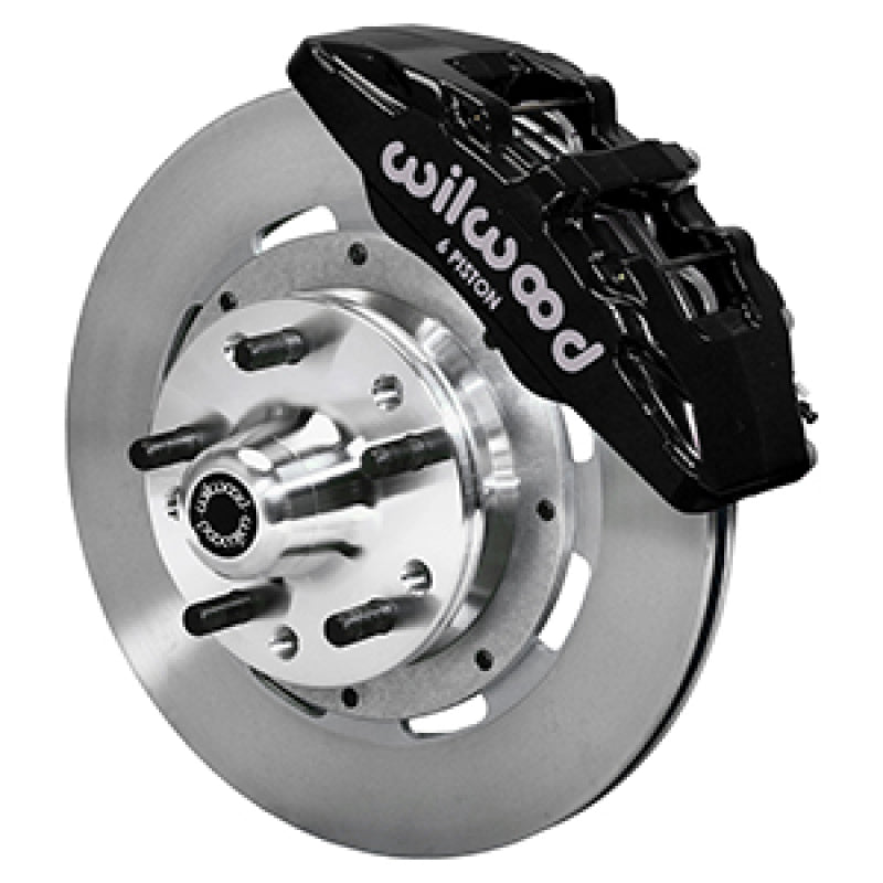 Wilwood 97-93 Mopar A/B/E/F/J Body Dynapro 12.19x0.81 Six Piston Front BBK - Black - 140-17321
