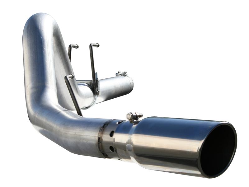 aFe LARGE Bore HD Exhausts Cat-Back SS-409 EXH CB GM Diesel Trucks 06-07 V8-6.6L (td) LLY/LBZ - 49-14002