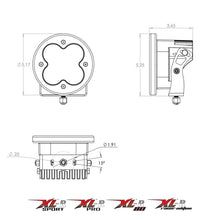 Load image into Gallery viewer, Baja Designs XL R 80 Wide Cornering LED Light Pods - Amber - 760015