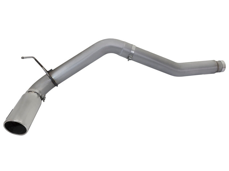aFe LARGE Bore HD Exhausts 5in DPF-Back SS-409 2016 Nissan Titan XD V8-5.0L CC/SB (td) - 49-46112-P