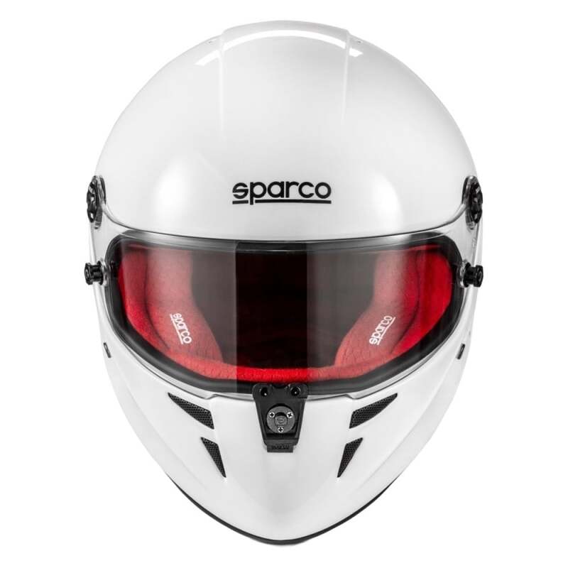 SPARCO Stealth RF 8859 Helmet - Medium Large - White/Red - BRH0007B0W090ML
