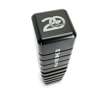 Load image into Gallery viewer, NRG Shift Knob - 20 Year Anniversary Weighted Square Heat Sink Short - Black - SK-450SQ-BKTY